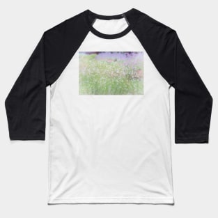 Muted pastel shades of summer flowers Baseball T-Shirt
